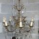 Vintage bronze chandelier