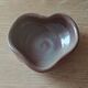 Heart-shaped ceramic trinket tray