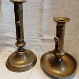 Brass candlesticks
