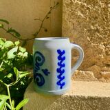 Alsatian stoneware beer mug