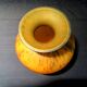 Small glass paste vase with marmorean patterns