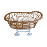 Rattan cradle