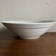 Ironstone salad bowl centrepiece Choisy 1900 white