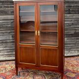 Louis XVI style mahogany showcase