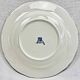 3 deep plates Gien peonies and rooster 1938/1960