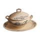 Soupière et son plat