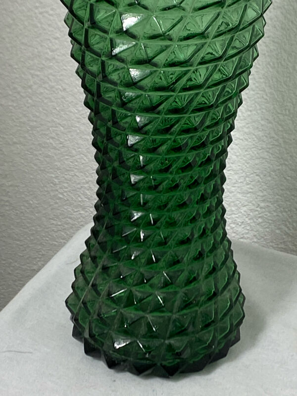 Carafe vintage en verre Empoli