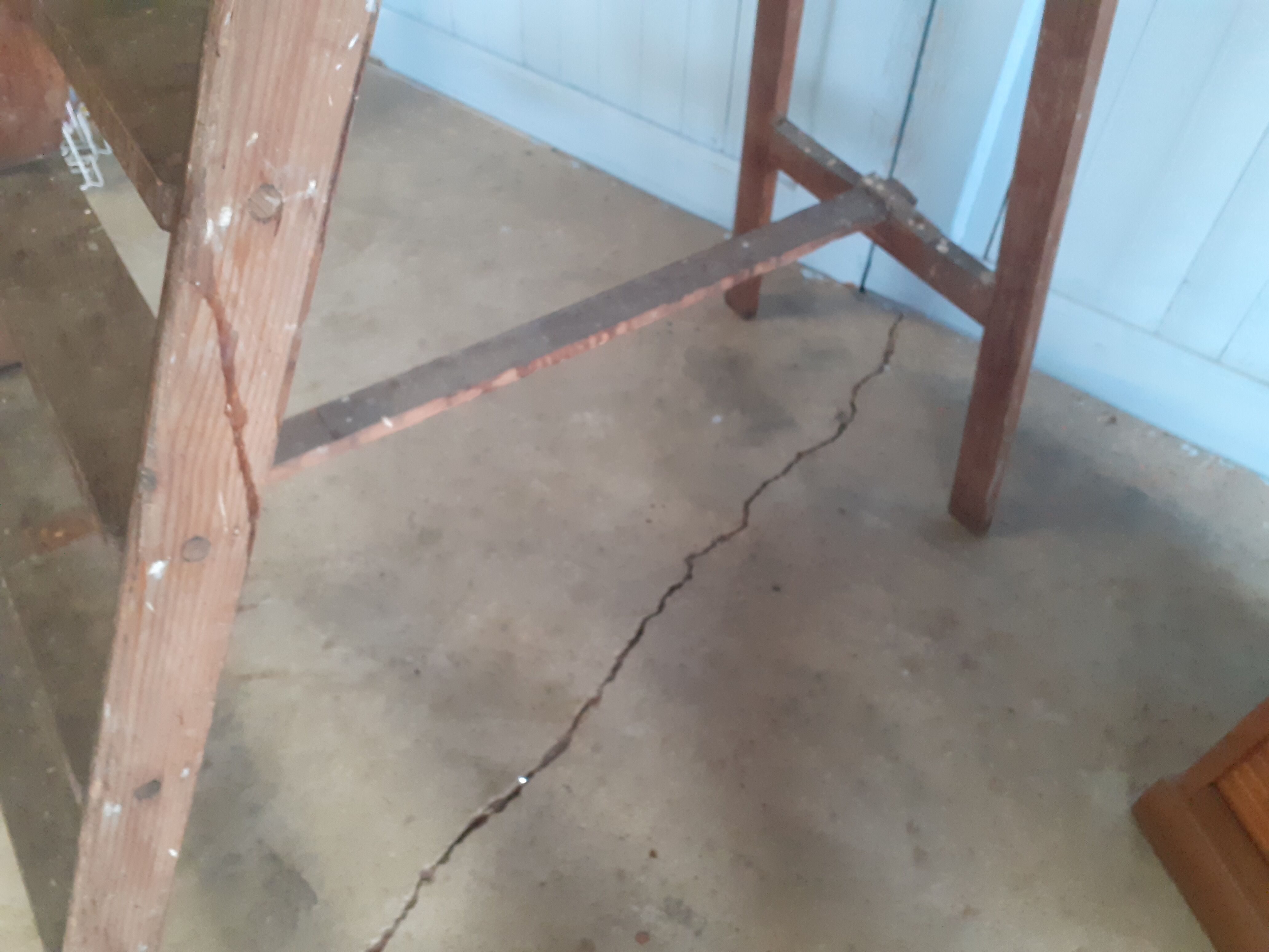 Old stepladder