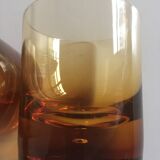 Set of 5 XXL glasses cups 1960