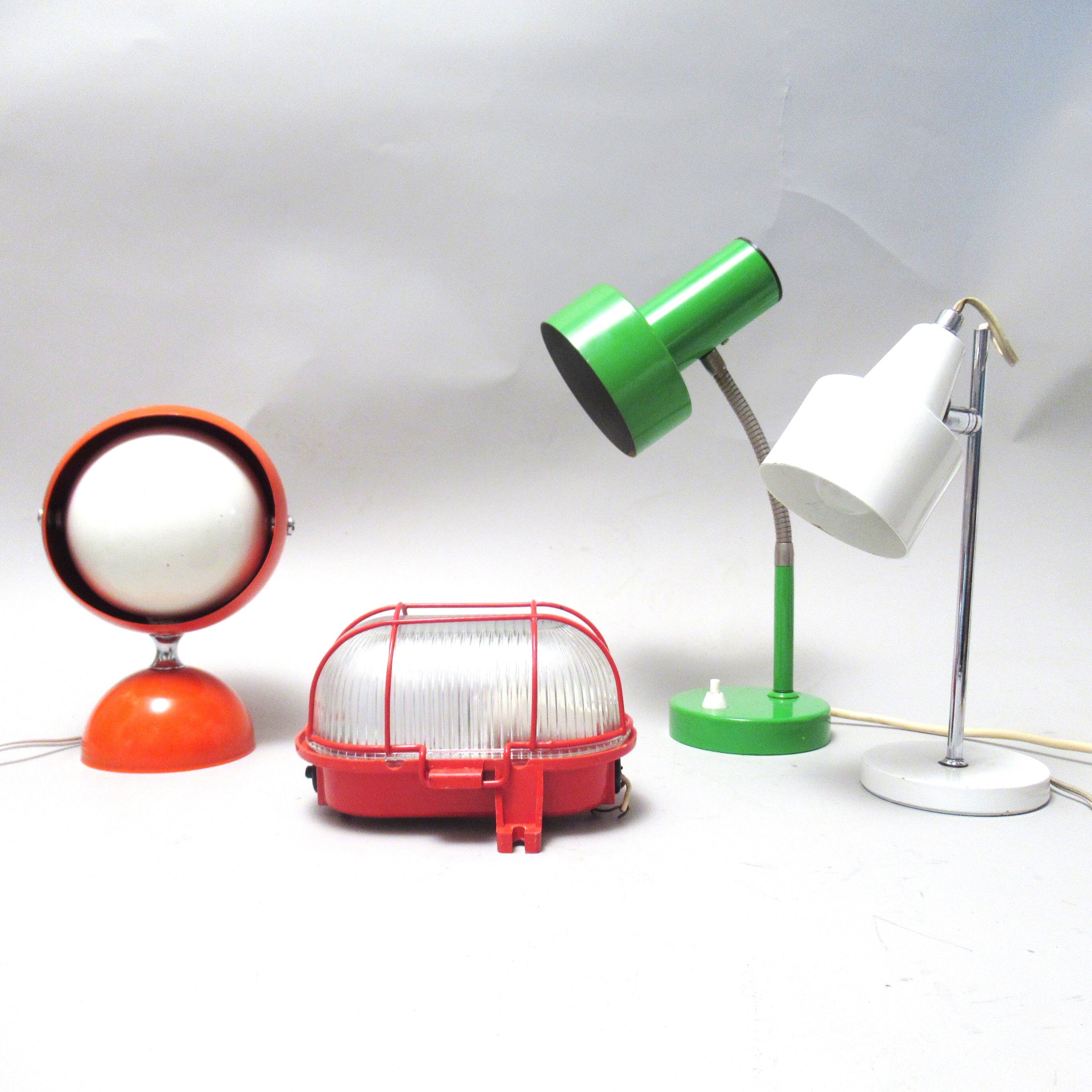 Small desk lamp 70s