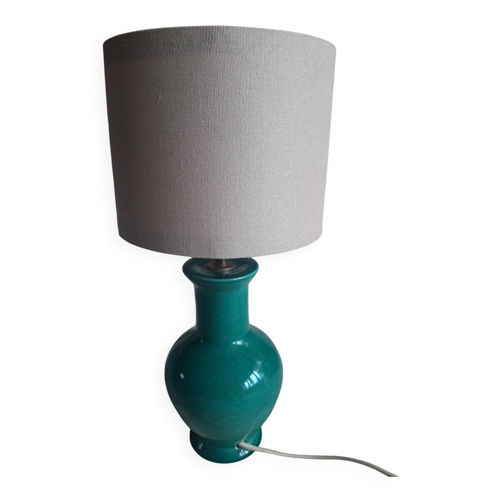 Vintage ceramic lamp signed Koska