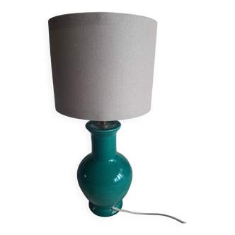 Lampe vintage en céramique signée Koska