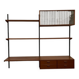 Wall unit by kai kristiansen for fm møbler