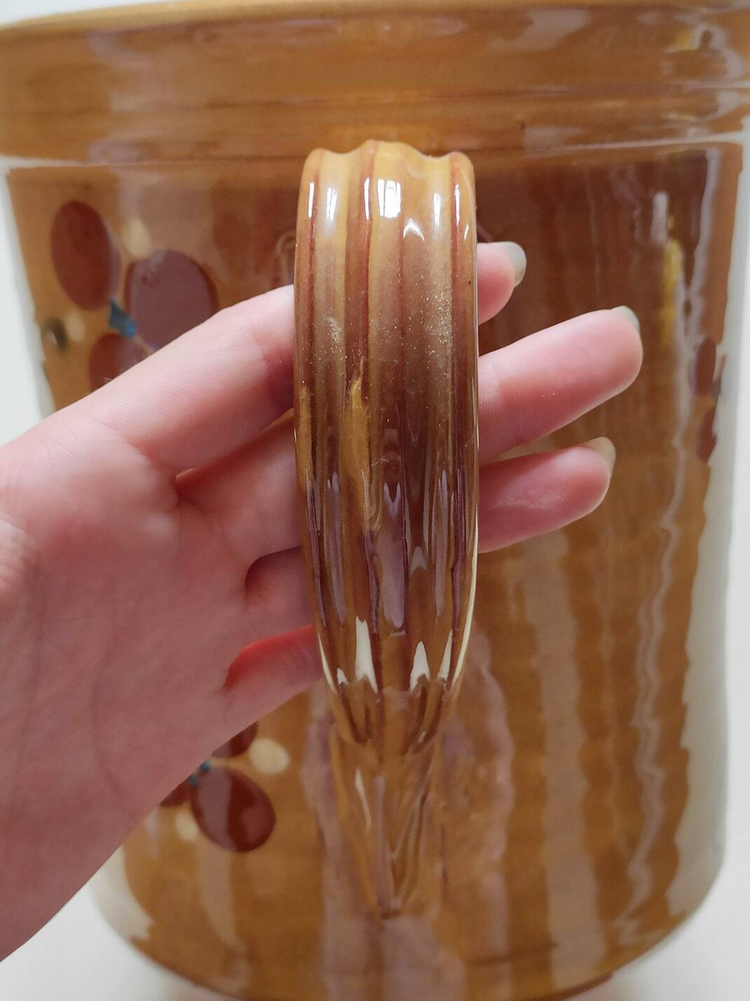 Large Soufflenheim jug