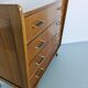 Vintage Scandinavian wooden chest of drawers