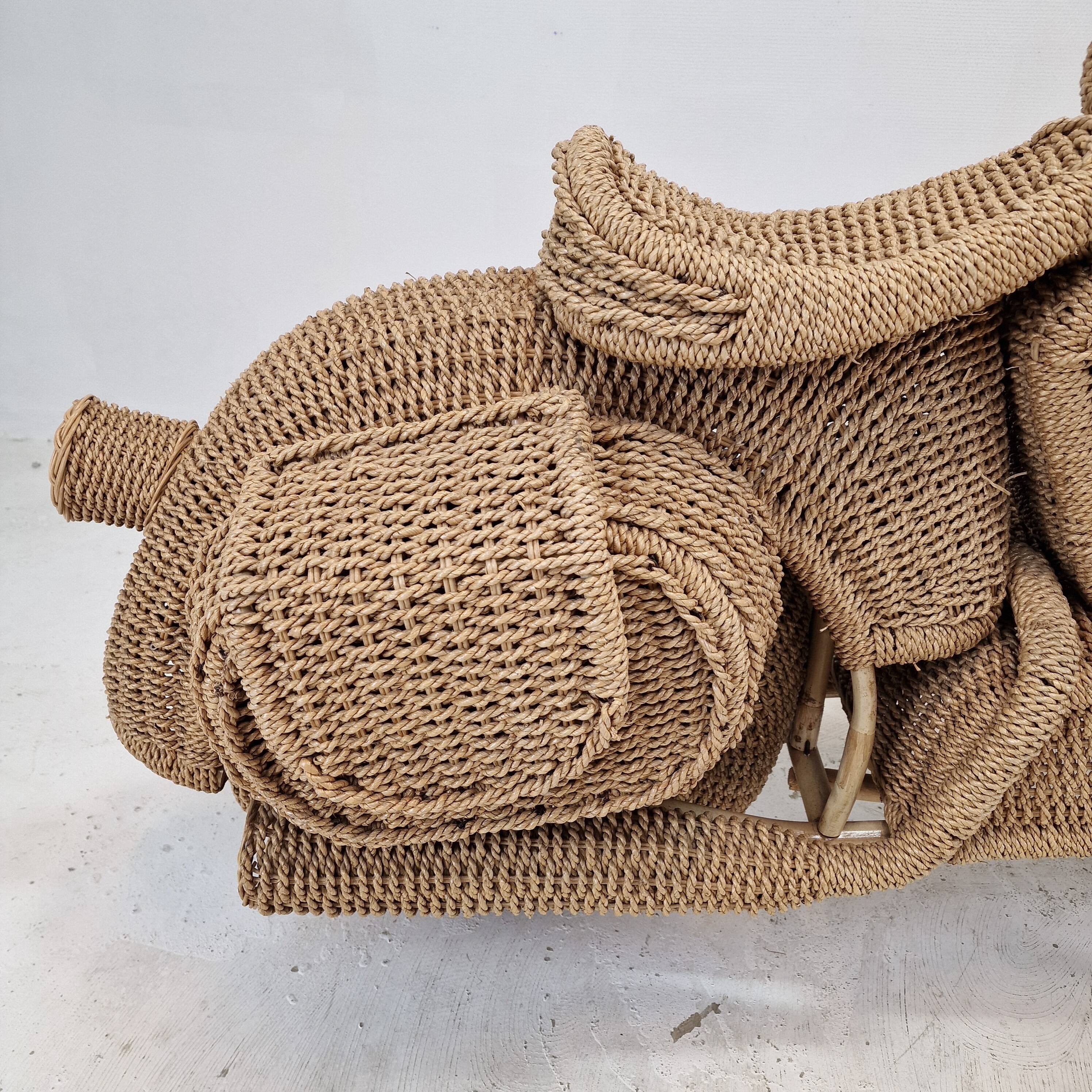 Tom Dixon Life Size Harley Davidson Motorcycle, 1980's