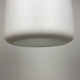 Frosted white glass pendant by Peill and Putzler 1960