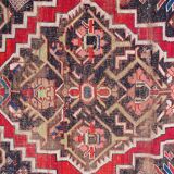 Tapis ancien caucasien karabagh fait main 115x270 cm
