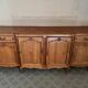 Grand buffet enfilade in Louis XV style in cherry wood – 240 cm