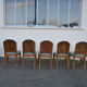 Set of 6 art deco chairs