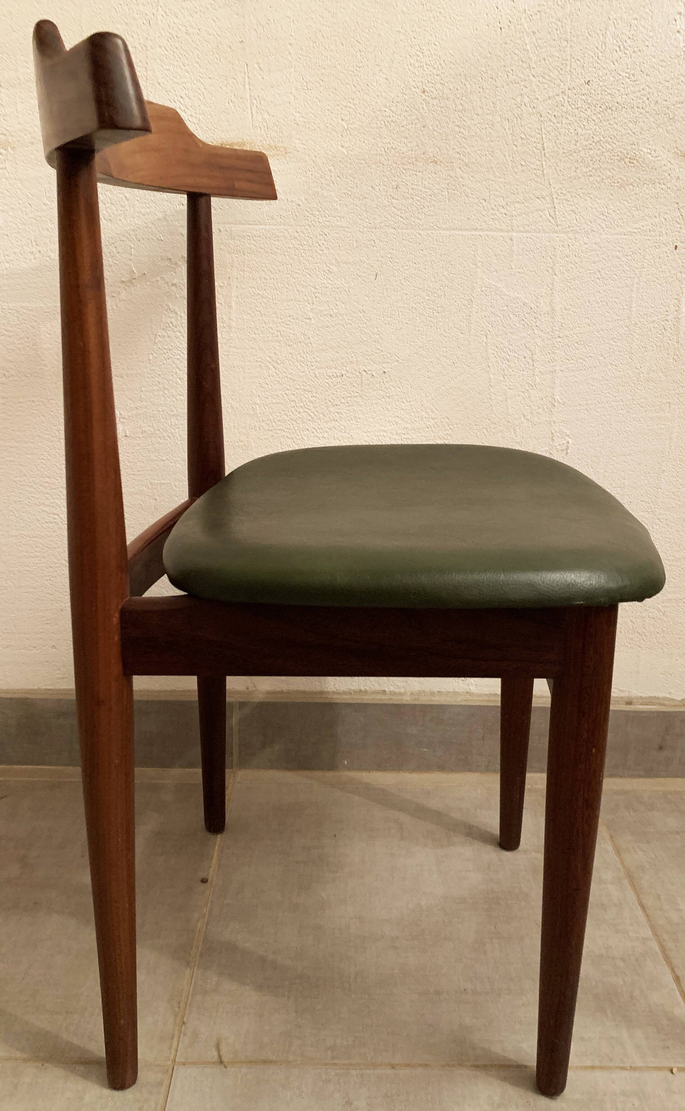 Ensemble de 6 chaises danoises de Hans Olsen pour le fabricant Frem Røjle