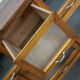 Vintage oak haberdashery cabinet / display cabinet, Netherlands, 1950s