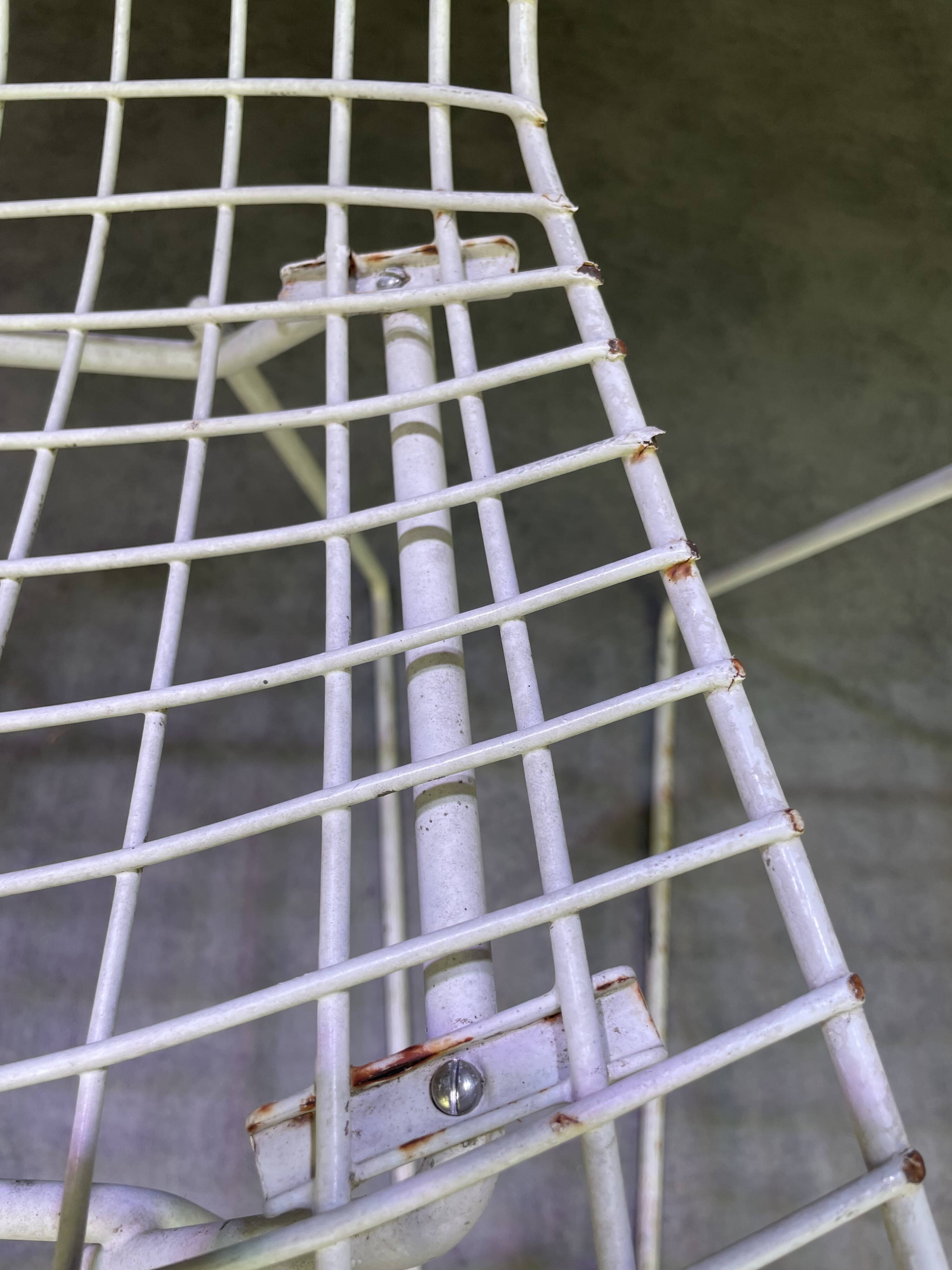 Pair of Bertoïa chairs