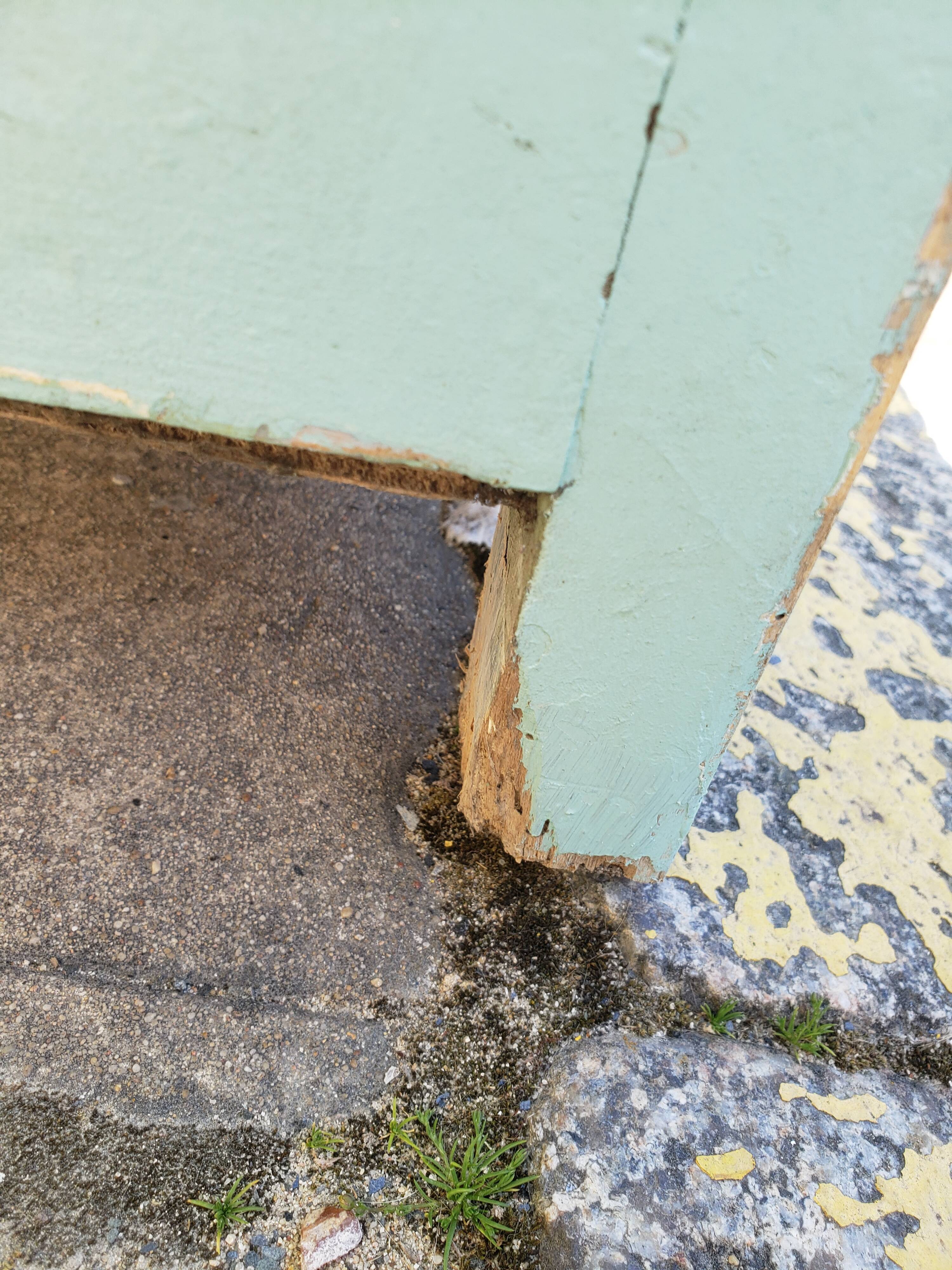 Parisian wardrobe patina ancient mint