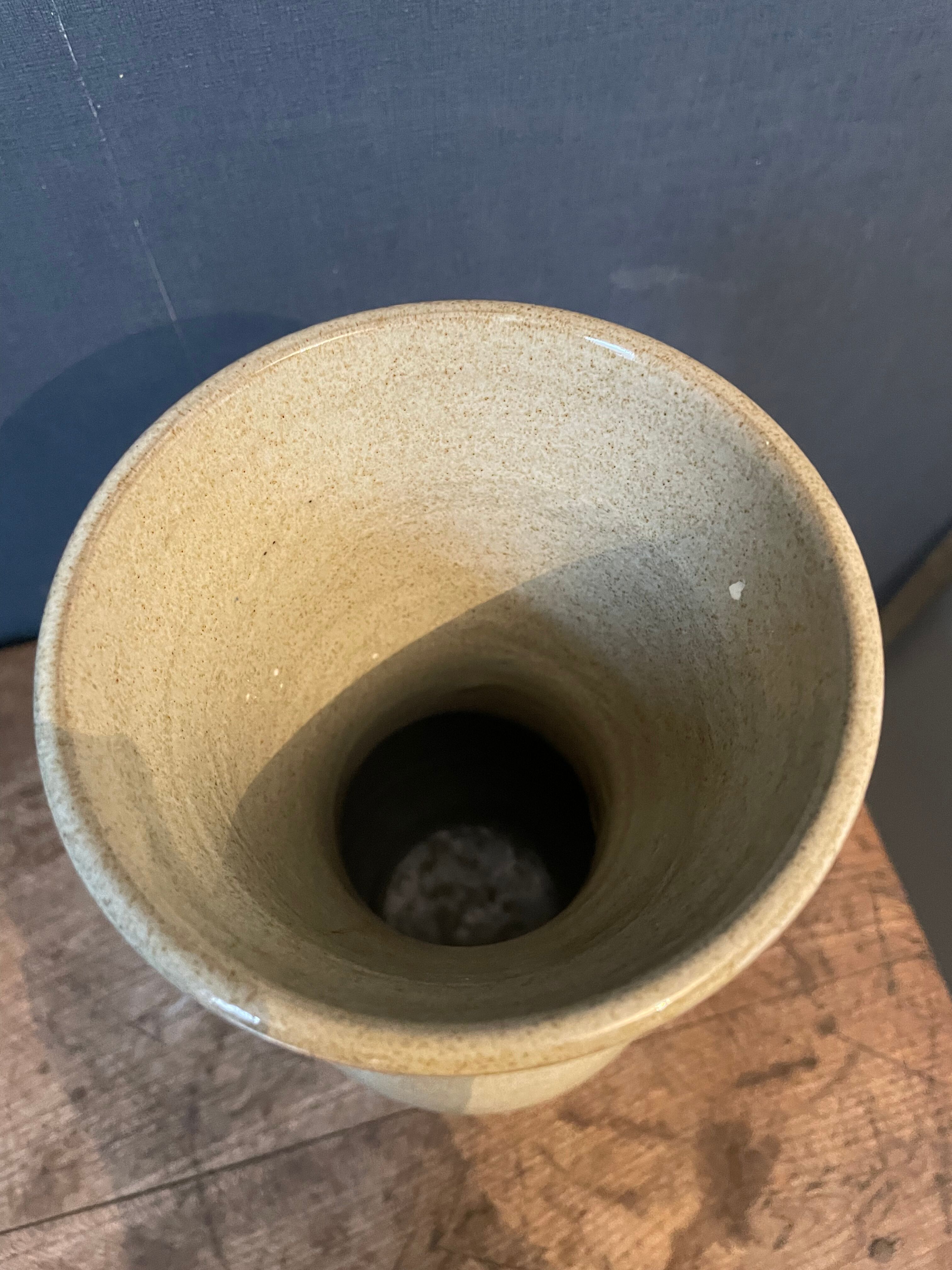 Sandstone vase