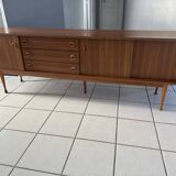Vintage 1960s Scandinavian-style sideboard