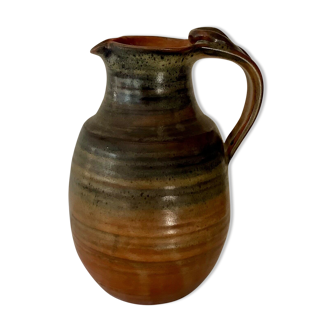 Flaming terracotta pitcher