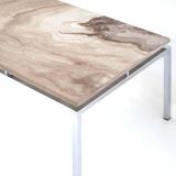 Table basse en marbre de Stiemsma, années 1960