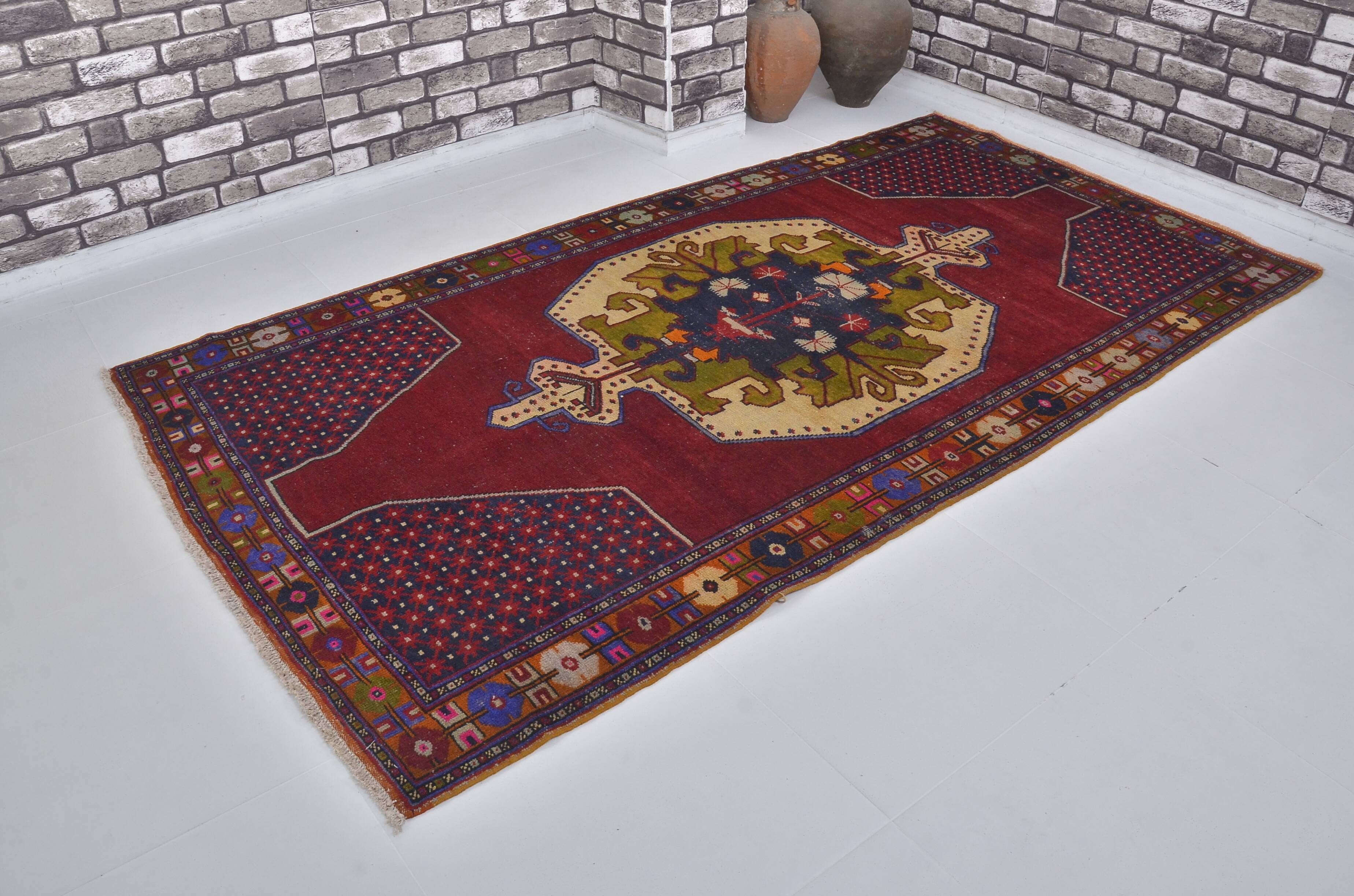 Oushak Vintage Anatolian Carpet sku a15
