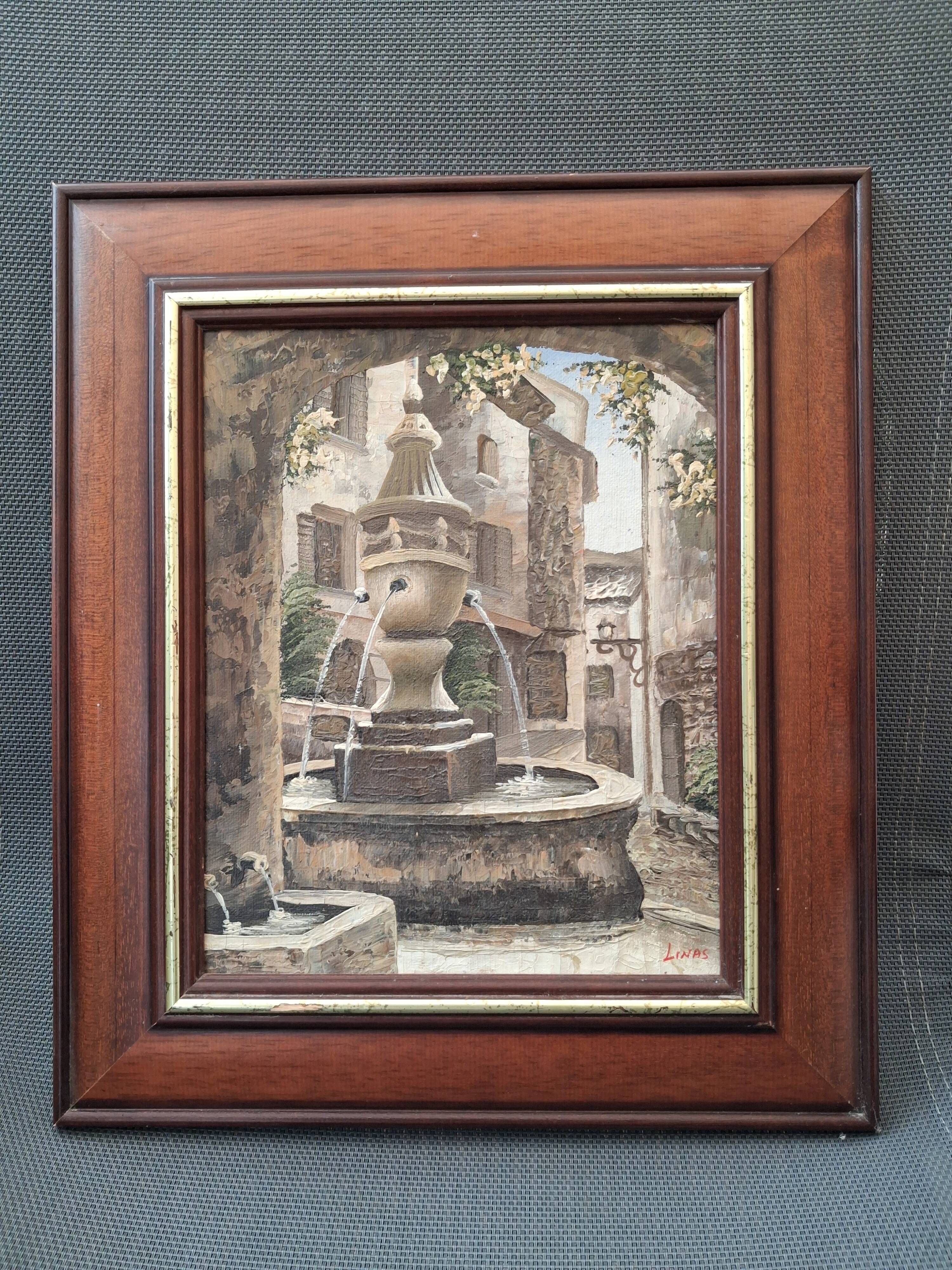 Tableau ancien huile sur toile