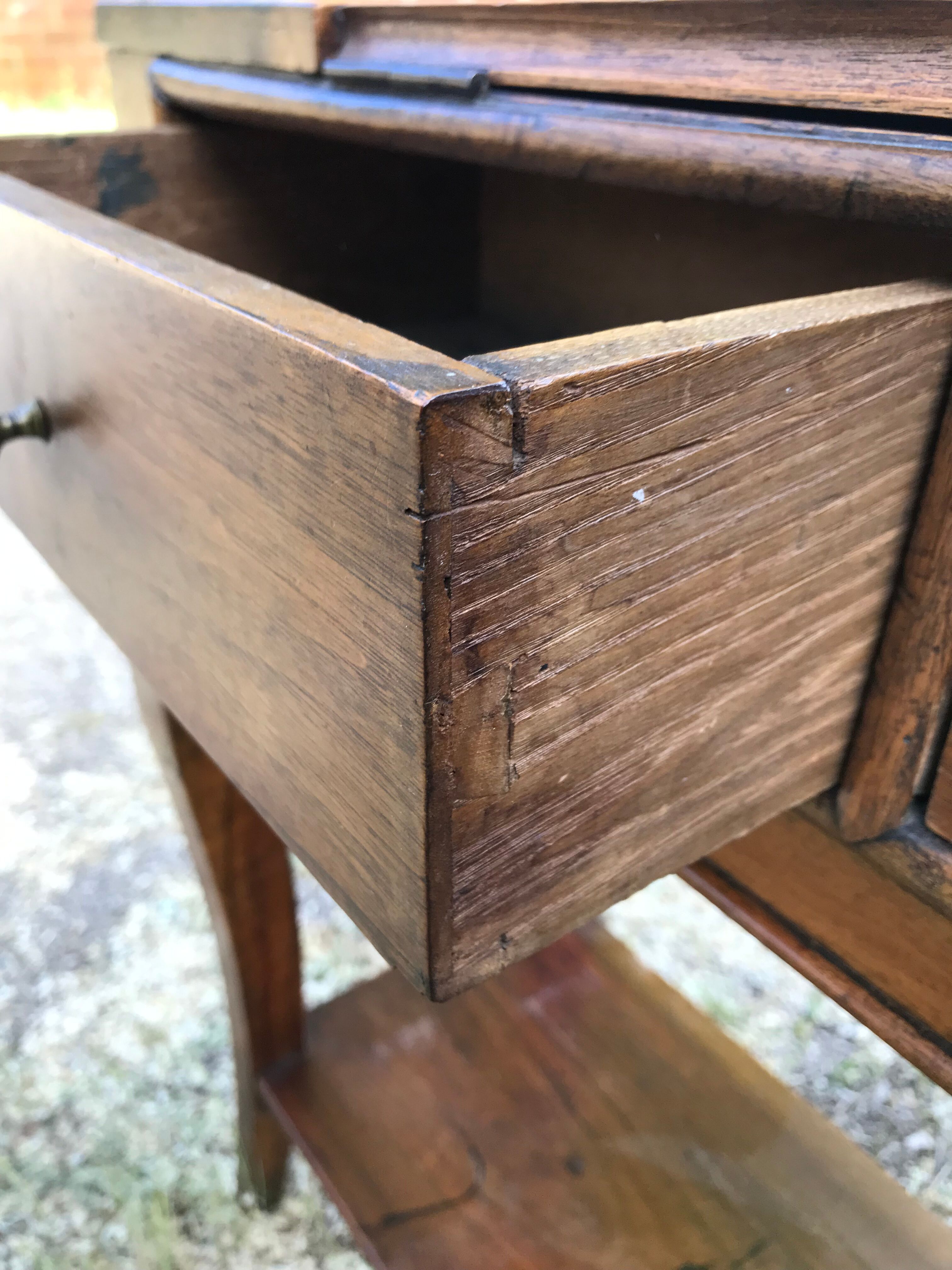 Old rustic console 19th