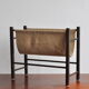 Modernist magazine rack, 1970s