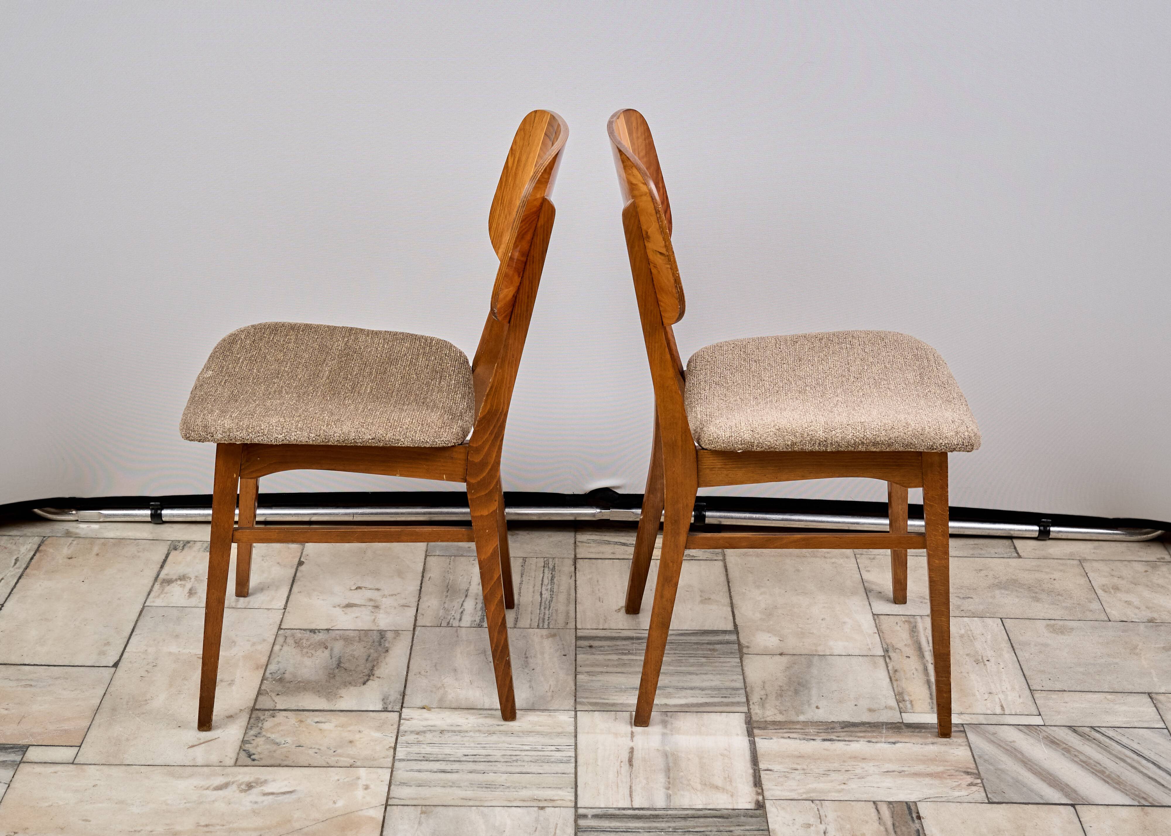 Set of two Vintage Bilea Chairs, 1970s, Romania