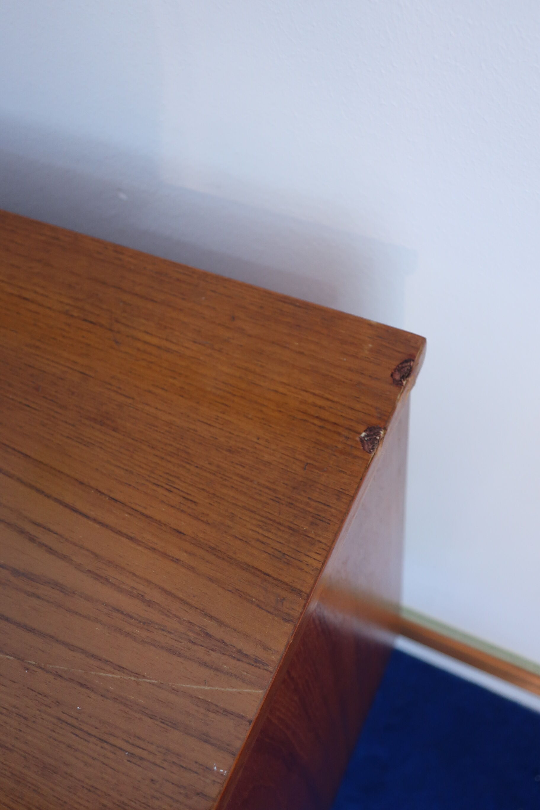 Teak sideboard of the 60s U-shaped base