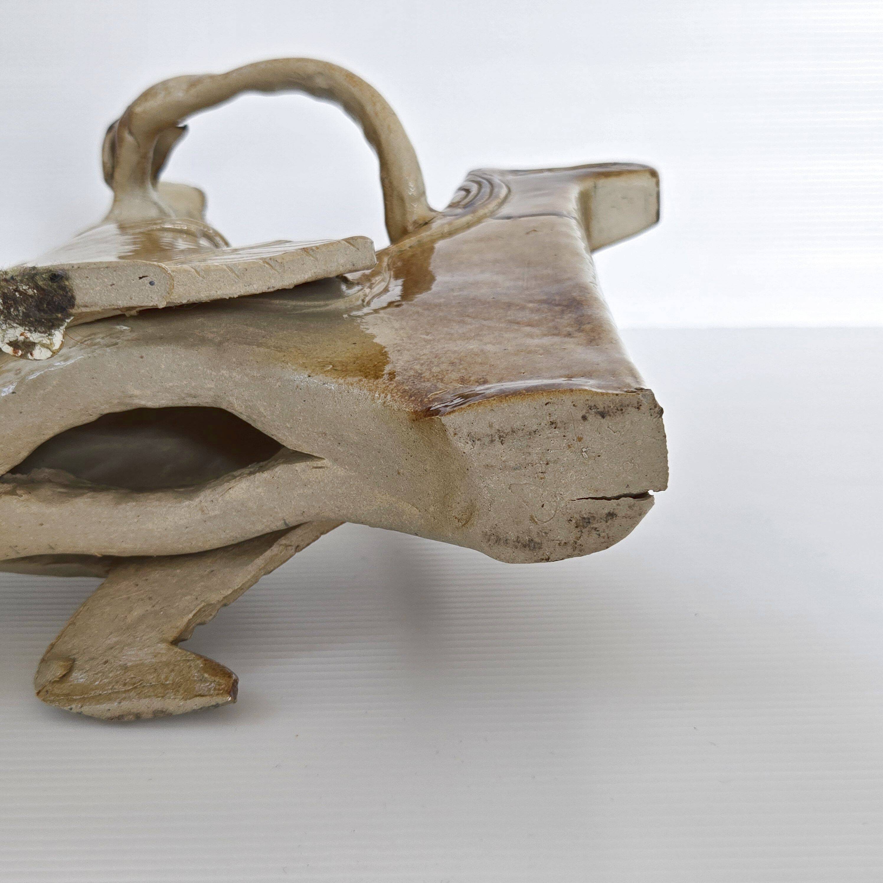 Vintage sandstone rider, 1970