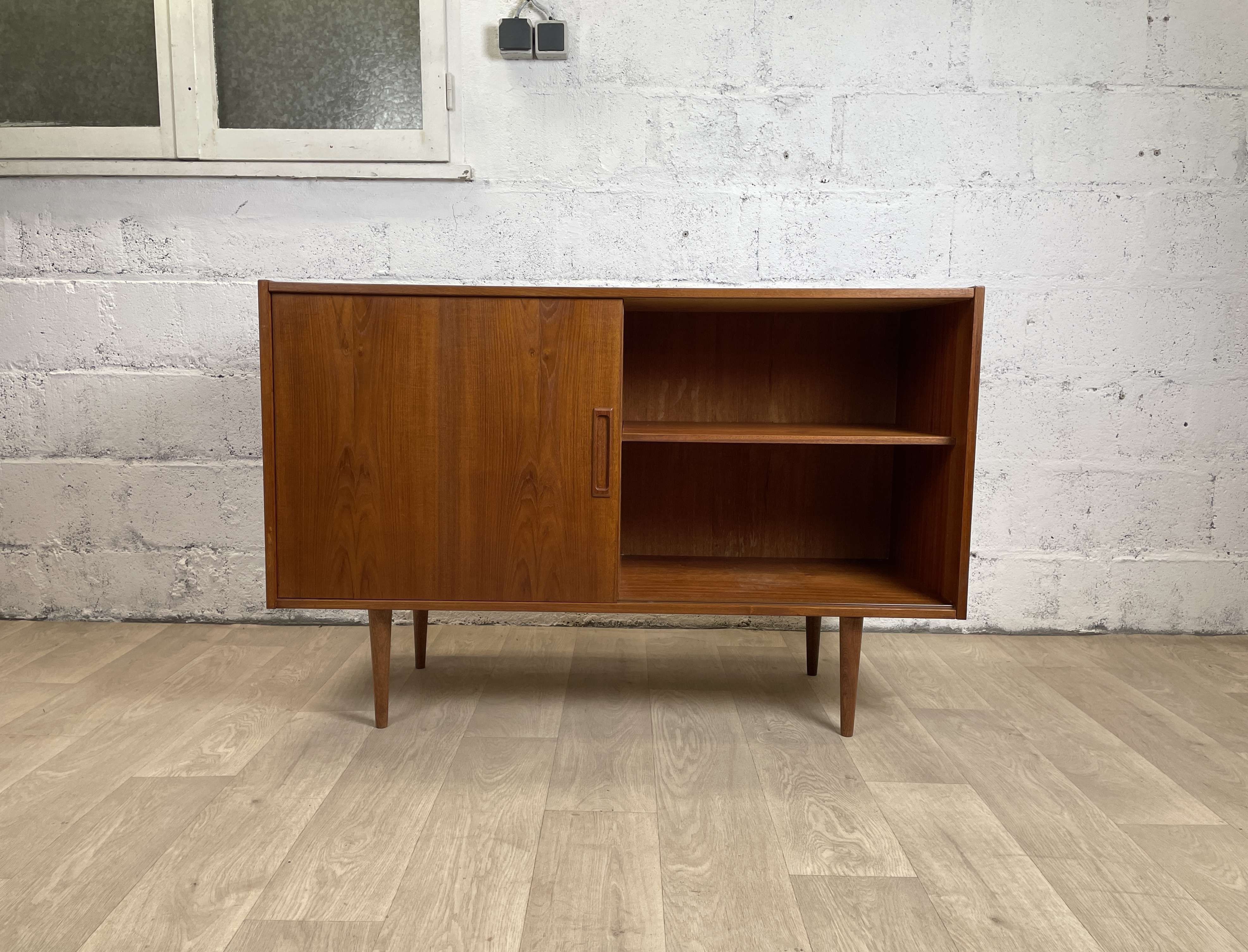 Scandinavian teak sideboard, 60s