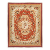 Handmade European Vintage Aubusson Kilim 312 cm x 407 cm
