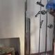 Stainless Steel Floor Lamp by Fontana for Reggiani, Italian Collectible Design