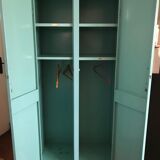 Vintage metallic wardrobe