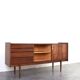 Mid-Century Polish Walnut Sideboard from Bytomskie Fabryki Mebli, 1960s.