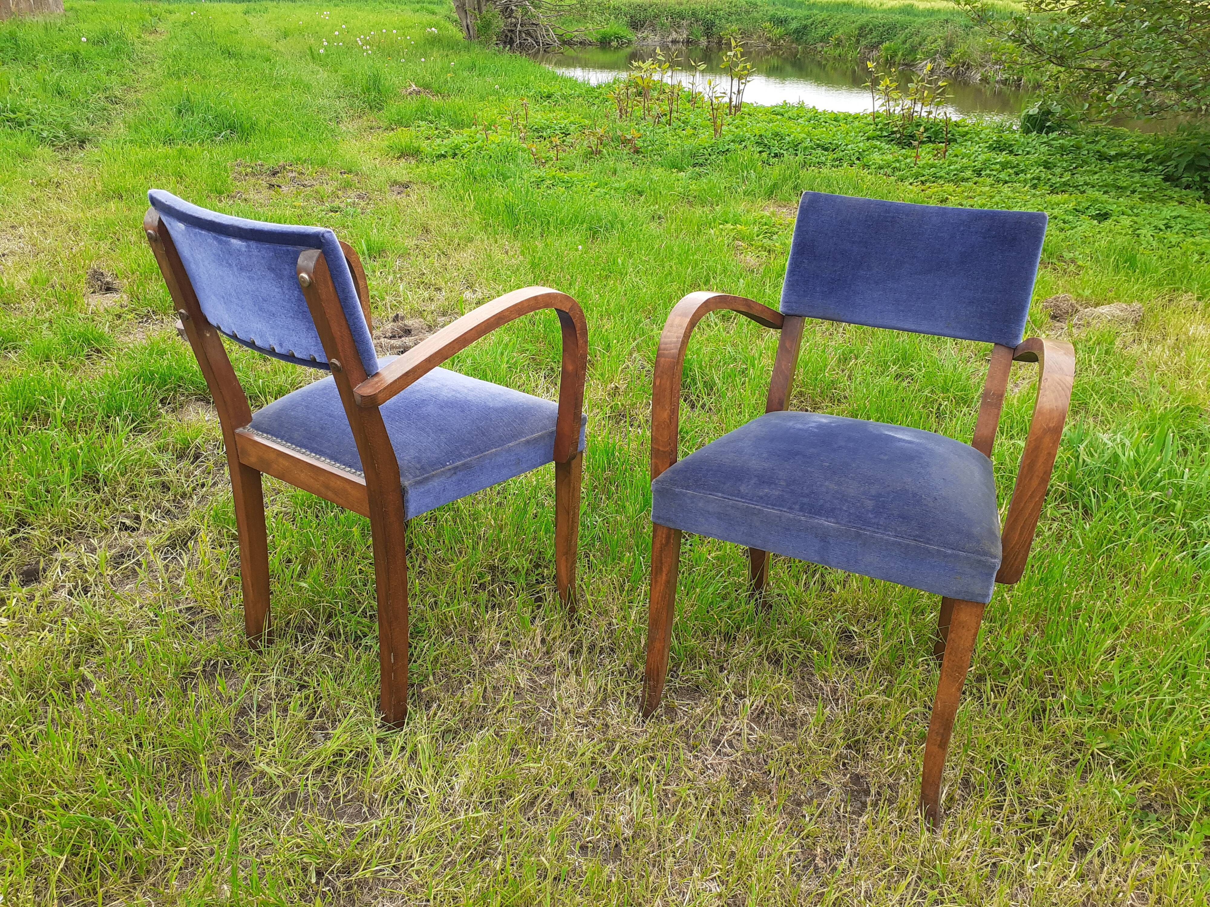 Bridge armchairs