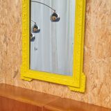 Wood and plaster mirror 1950