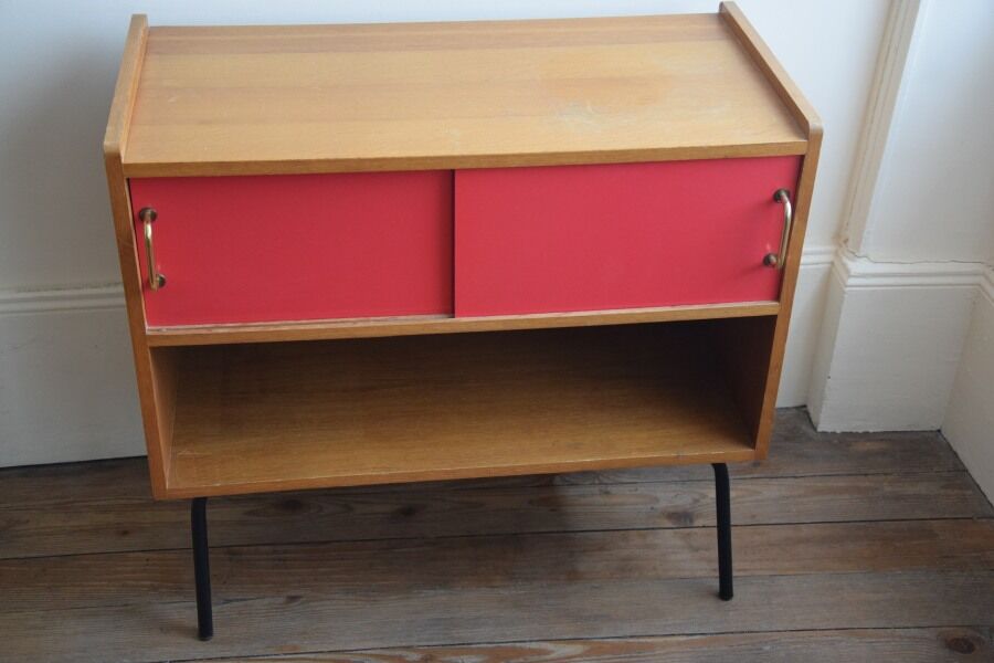 Enfilade furniture entrance TV 50-60 vintage design