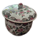 Small covered porcelain pot Compagnie des Indes H 12 cm 18th century