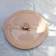Set of 12 dessert plates and Longwy dish