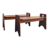 Bancs de design des années 60 de Gilbert Marklund.